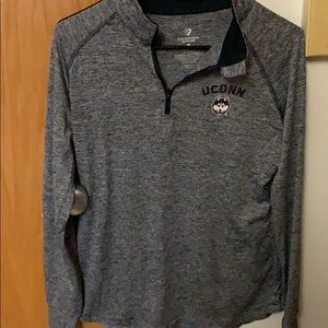 UConn quarter zip
